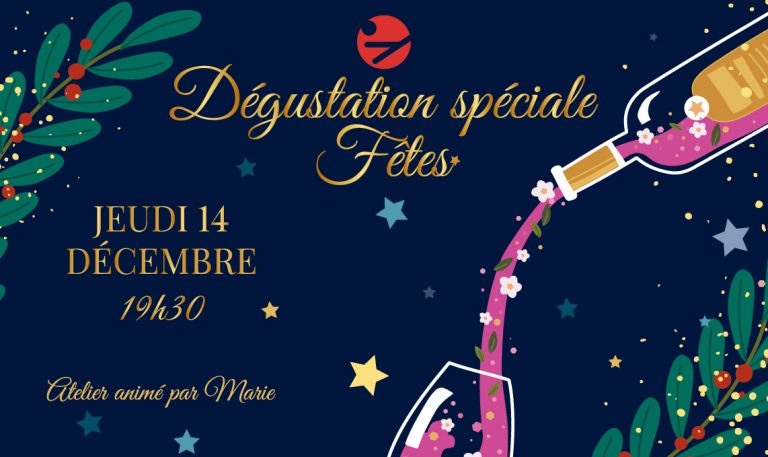 Événement spécial Fêtes – Dégustation de vins