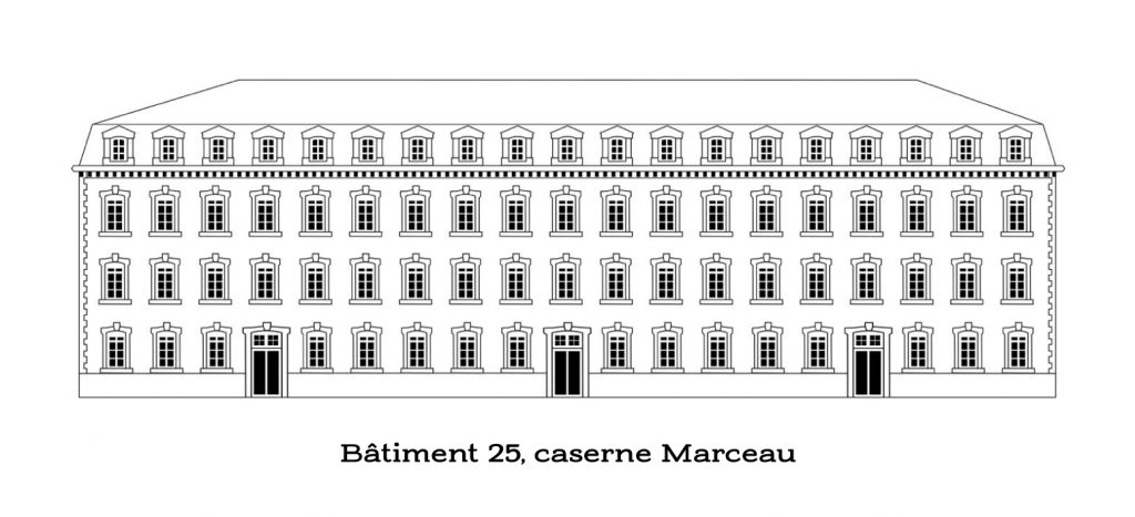 Bâtiment 25 Caserne Marceau Liimoges