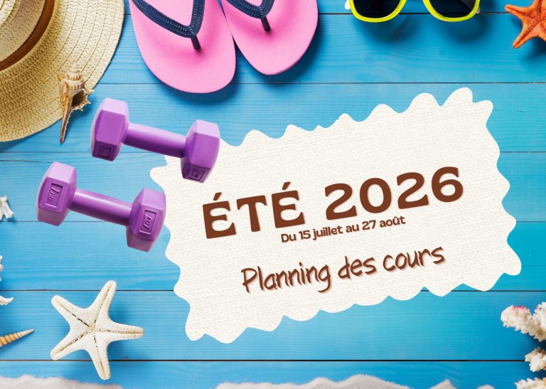 Été 2026 – Vacances et planning